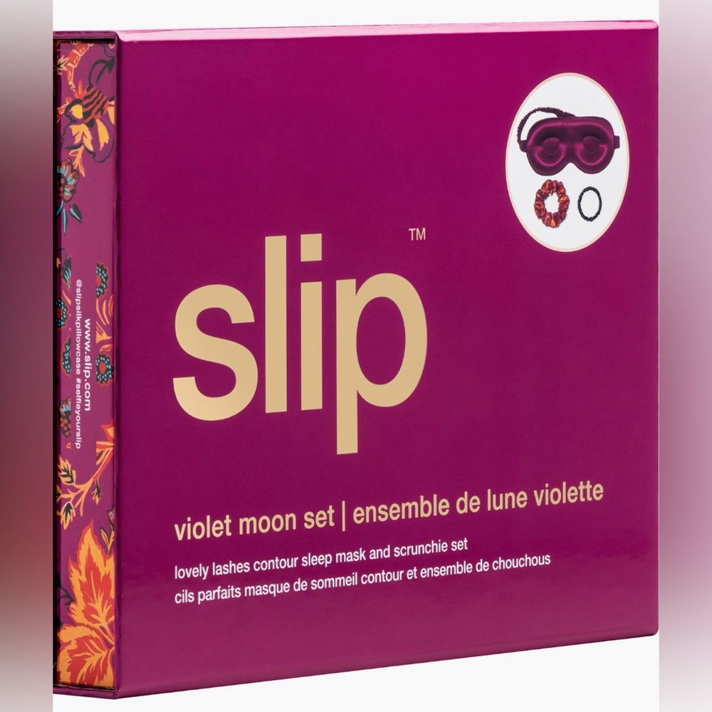 Slip Sleep Mask and Scrunchies - NWT - Violet Moon